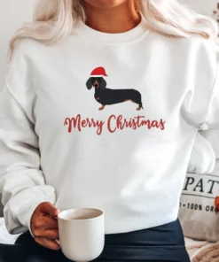 Christmas Dachshund Tee Shirt