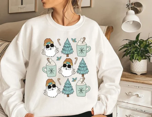 Christmas Ice Cream Tee Shirt