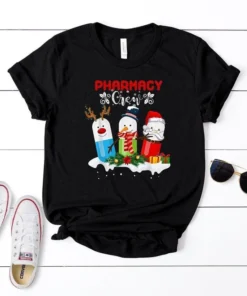 Christmas Pharmacy Tech Tee Shirt