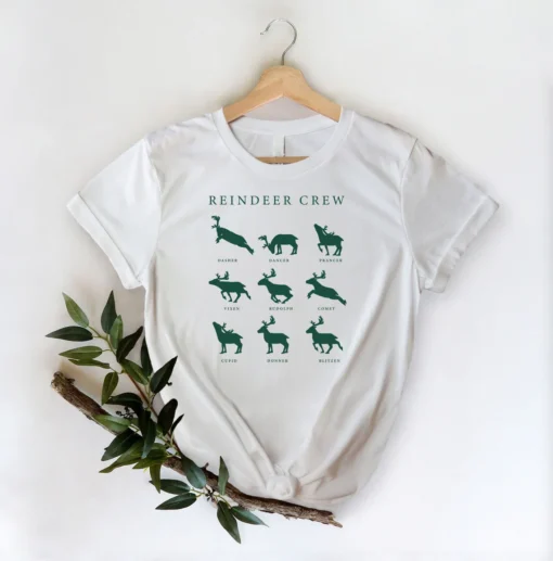 Christmas Reindeer Tee Shirt