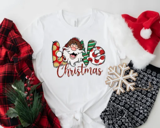 Christmas Santa Claus Tee Shirt