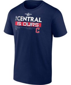 Cleveland Guardians 2022 Division Champions Locker Room Tee Shirt