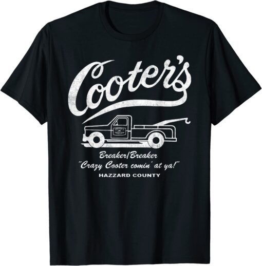 Cooter's Towing & Repairs Garage Tee Shirt