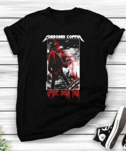 Corroded Coffin Band Stranger Things Tee Shirt