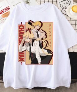 Creative Pretty Fun Denji Chainsaw Man Anime Manga Tee Shirt