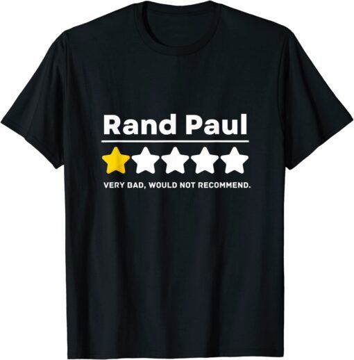 Democrat Gift Rand Paul Kentucky Political Pro Biden Tee Shirt