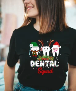 Dental Squad Christmas Tee Shirt