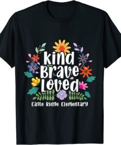 Eagle Ridge Kind Brave Loved Tee Shirt