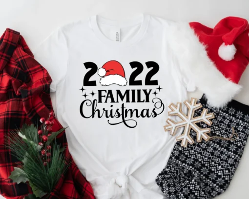 Family Christmas 2022 Tee Shirt