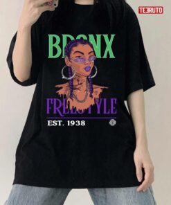 Female Rapper Bronx Freestyle EST 1938 Tee Shirt