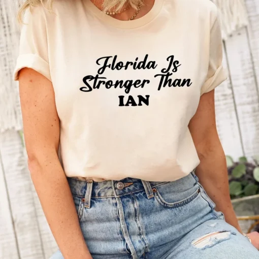 Florida Is Stronger Than Ian Tee Shirt