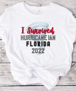 Florida Strong I Survived Hurricane Ian 2022 Tee Shirt