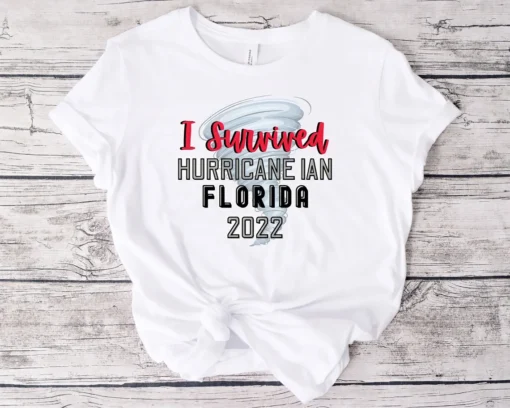 Florida Strong I Survived Hurricane Ian 2022 Tee Shirt