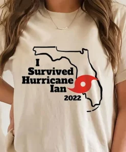 Florida Strong I Survived Hurricane Ian Tee Shirt