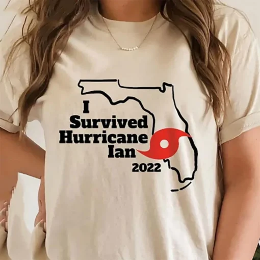 Florida Strong I Survived Hurricane Ian Tee Shirt