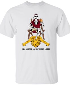 Florida state football skeleton defeat lsu tiger 2022 Tee shirt