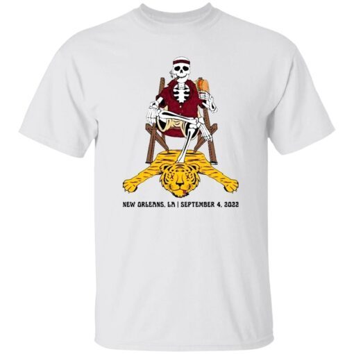 Florida state football skeleton defeat lsu tiger 2022 Tee shirt