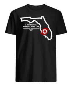 Fray For FloridaI Survived Hurricane Ian Tee Shirt