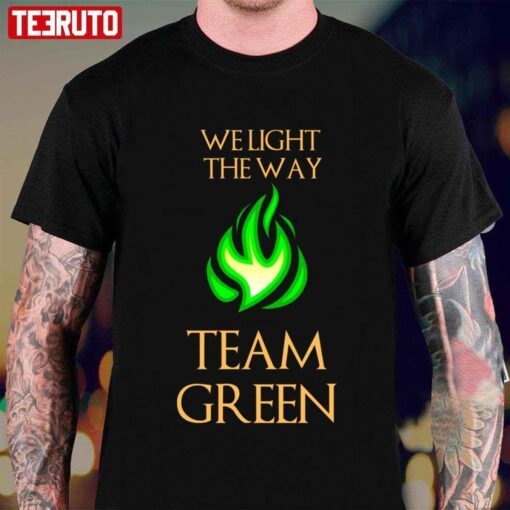 Game Of Thrones House Of The Dragon Hightower Team Green Tee Shirt