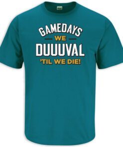 Gamedays Jacksonville Football Tee Shirt