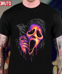 Ghostface Mr Ghost Knows How To Hunt You With The Ice Cream Tee shirt