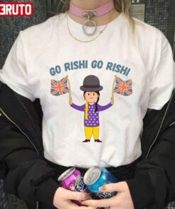 Go Rishi Go Rishi Uk Flag Rishi Sunak Tee shirt