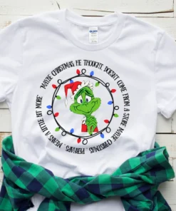 Grinch Christmas What If Christmas Tee Shirt