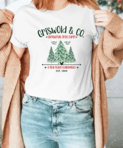 Griswold Co Christmas Tree Farm Tee shirt