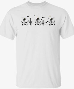 Halloween cowboy ghost cow Tee shirt