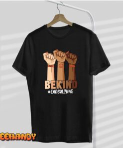 Hands Be Kind Anti Bullying Unity Day 2022 Women Orange Tee Shirt