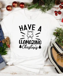 Have A Llamazing Christmas Tee Shirt