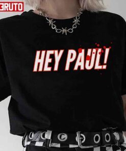 Hey Paul Bloody American Psycho Tee shirt