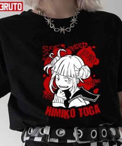 Himiko Toga Bleed My Hero Academia Boku No Hero Academia Tee Shirt