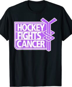 Hockey Fights Cancer Tee Shirt