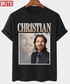 Homepage Christian Bale Retro Tee shirt
