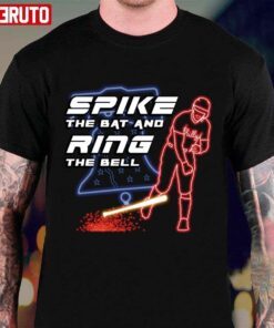 Hoskins Bat Spike Spike The Bat And Ring The Bell Tee shirt