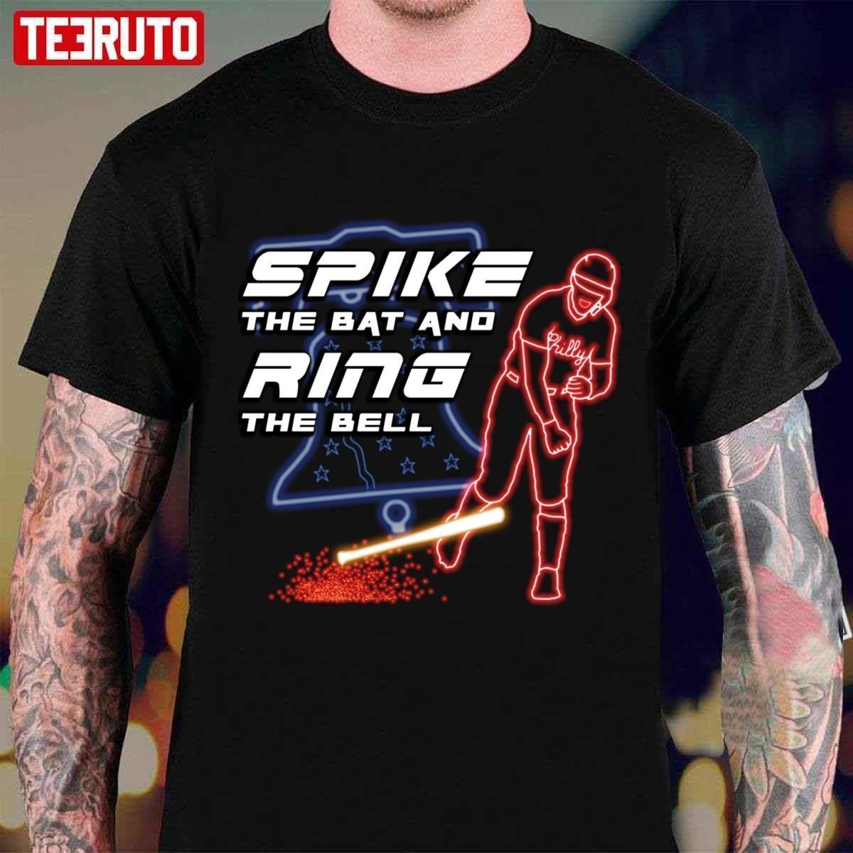 Hoskins Bat Spike Spike The Bat And Ring The Bell Tee shirt Hoskins Bat Spike Spike The Bat And Ring The Bell Tee shirt