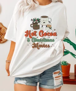 Hot Cocoa Movie Christmas Tee Shirt