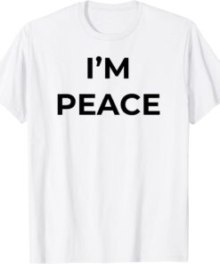 I Come In Peace - I'm Peace Apparels Couple's Matching Tee Shirt