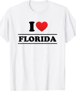I Heart Florida Support Prayer Strong Florida Tee Shirt