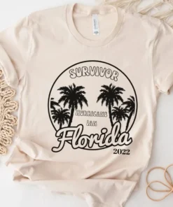 I Survived Hurricane Ian Florida 2022 Tee Shirt