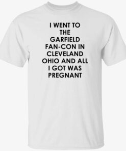I went to the garfield fan con in cleveland ohio Tee shirt