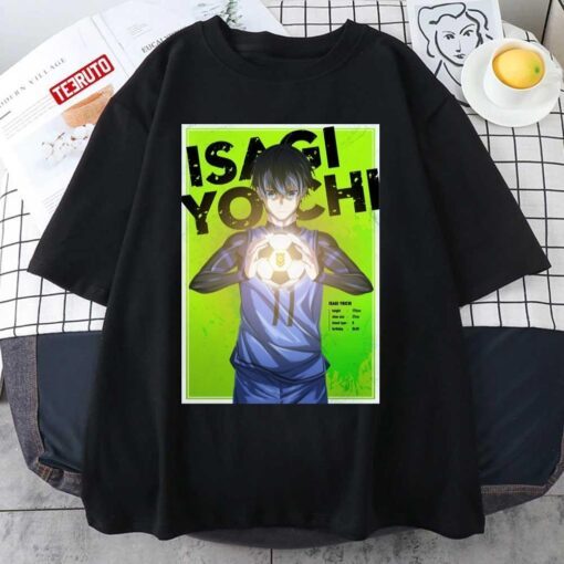 Isagi Yoichi Card Blue Lock Tee shirt