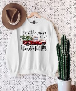 It is The Most Wonderful Time of The Year Christmas Truck Tee Shirt