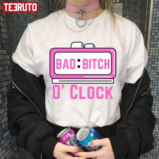 It’s Bad Bitch O’clock Lizzo Pinky Clock Tee shirt