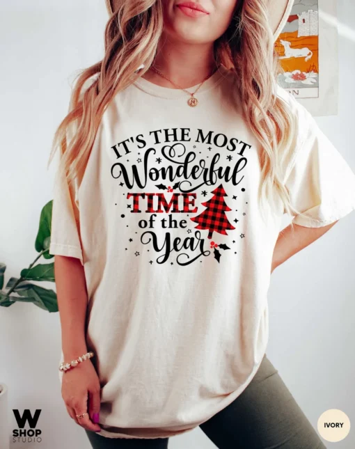 It's The Most Wonderful Time Of The Year Christmas Tee Shirt