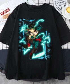 Izuku Midoriya Boku No Hero Academia Tee shirt