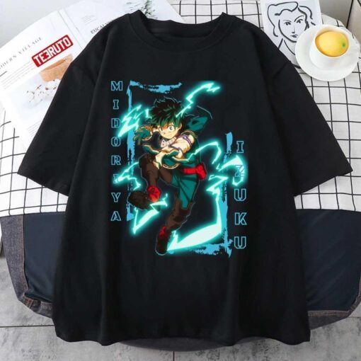 Izuku Midoriya Boku No Hero Academia Tee shirt