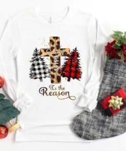 Jesus The Reason for the Season Merry Christmas Tee Shirt