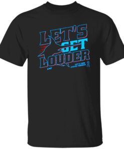 Let’s get louder miami baseball Tee shirt